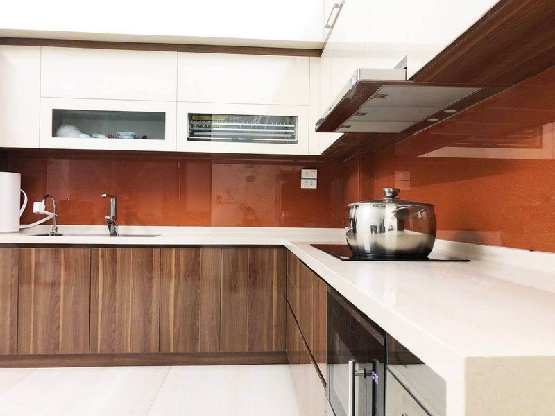 Đá solid surface Himacs là dòng chất liệu chuyên sự dụng cho các bề mặt thường xuyên tiếp xúc với vết bẩn